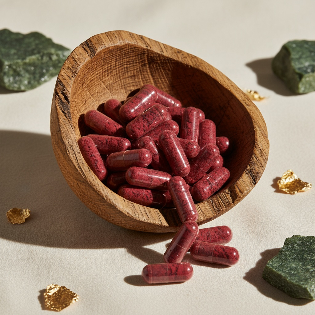 Grass-Finished Bison Blood Capsule